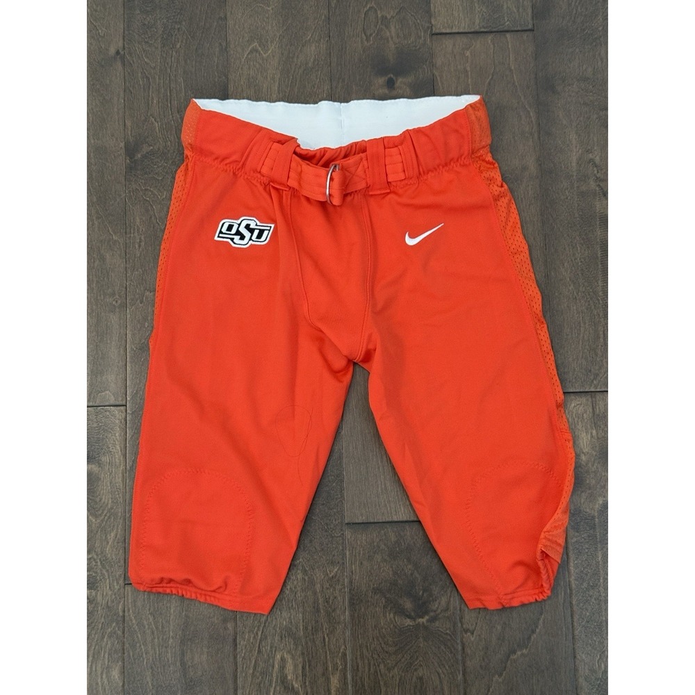 Nike Team Oklahoma State Cowboys Football Game Pant Mens Large FJ9606 Orange NWT